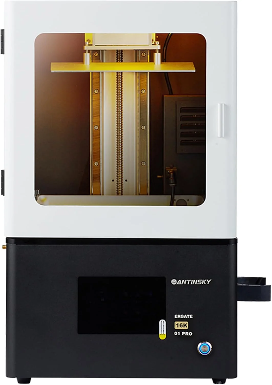چاپگر سه بعدی Antinsky Ergate-01 PRO با سیستم بازیافت رزین LCD 16K 10.1 اینچی، کنترل دمای ثابت، انتقال Wi-Fi، چاپگر سه بعدی رزینی تمام فلزی با اندازه چاپ بزرگ 211x118x240 میلی متر