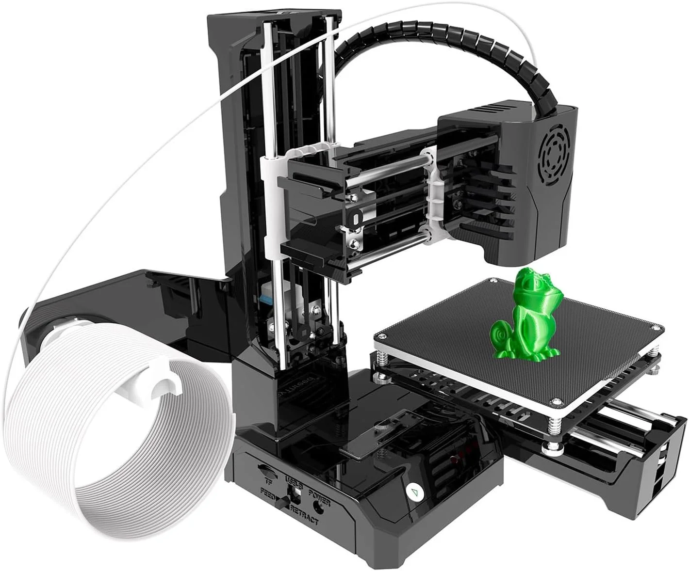 پرینتر سه بعدی مینی FDM، پرینتر سه بعدی با دقت بالا برای بهبود تخیل فضایی، پرینتر سه بعدی مینی با مونتاژ سریع برای مبتدیان و مصارف خانگی