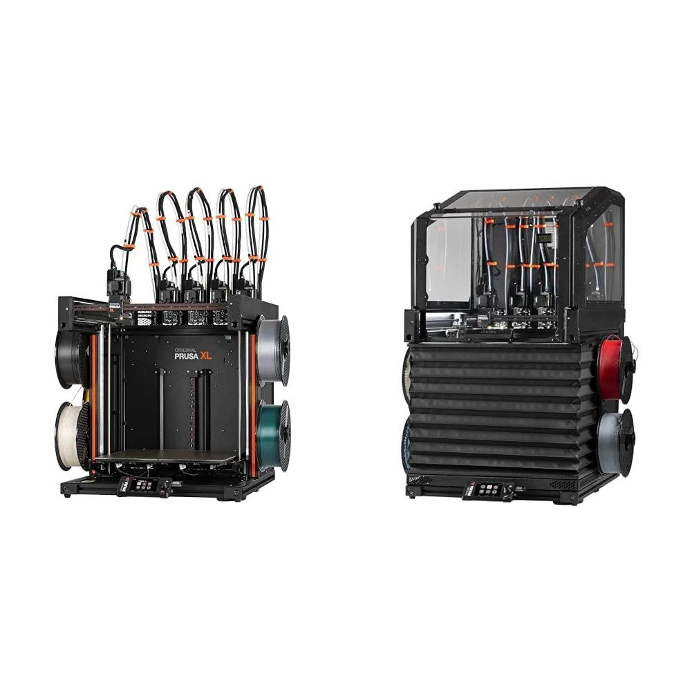 مجموعه پرینتر سه بعدی Original Prusa XL مونتاژ شده با 5 ابزار، پرینتر سه بعدی CoreXY در مقیاس بزرگ، مونتاژ و تست شده، 5 ابزار مستقل، تجربه چند متریالی + محفظه Original Prusa XL