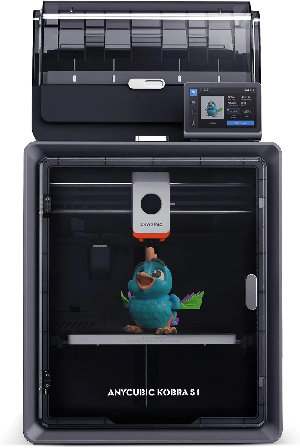 (مجموعه Anycubic Kobra S1) پرینتر سه بعدی Anycubic + ACE Pro کیت ارتقاء برای Kobra 3، پشتیبانی از نیازهای چاپ چند رنگ ACE Pro، حداکثر سرعت بالا 600mm/s