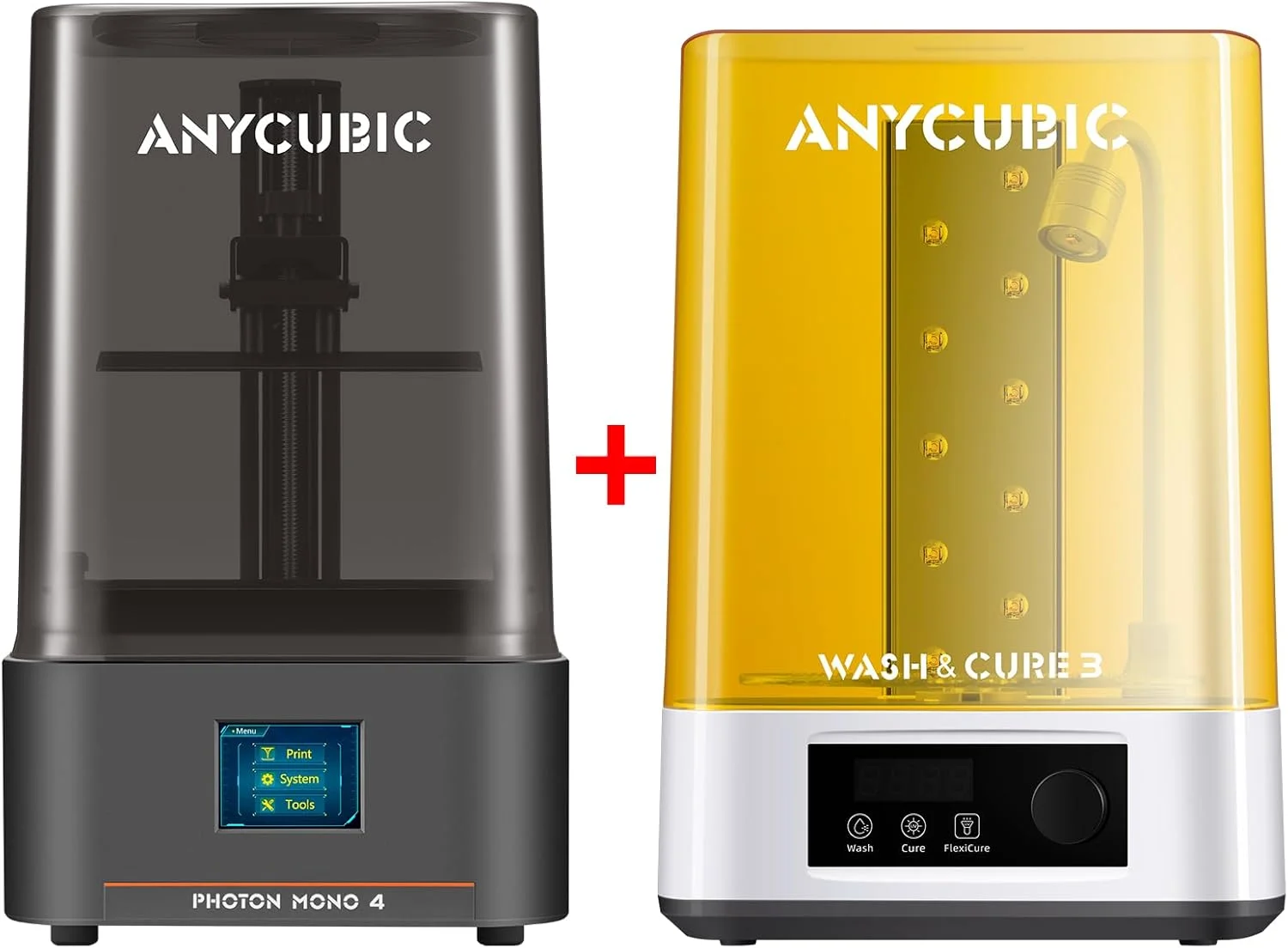 پرینتر سه بعدی رزینی ANYCUBIC 10K، فوتون مونو 4 و ایستگاه شستشو و کیور 3.0