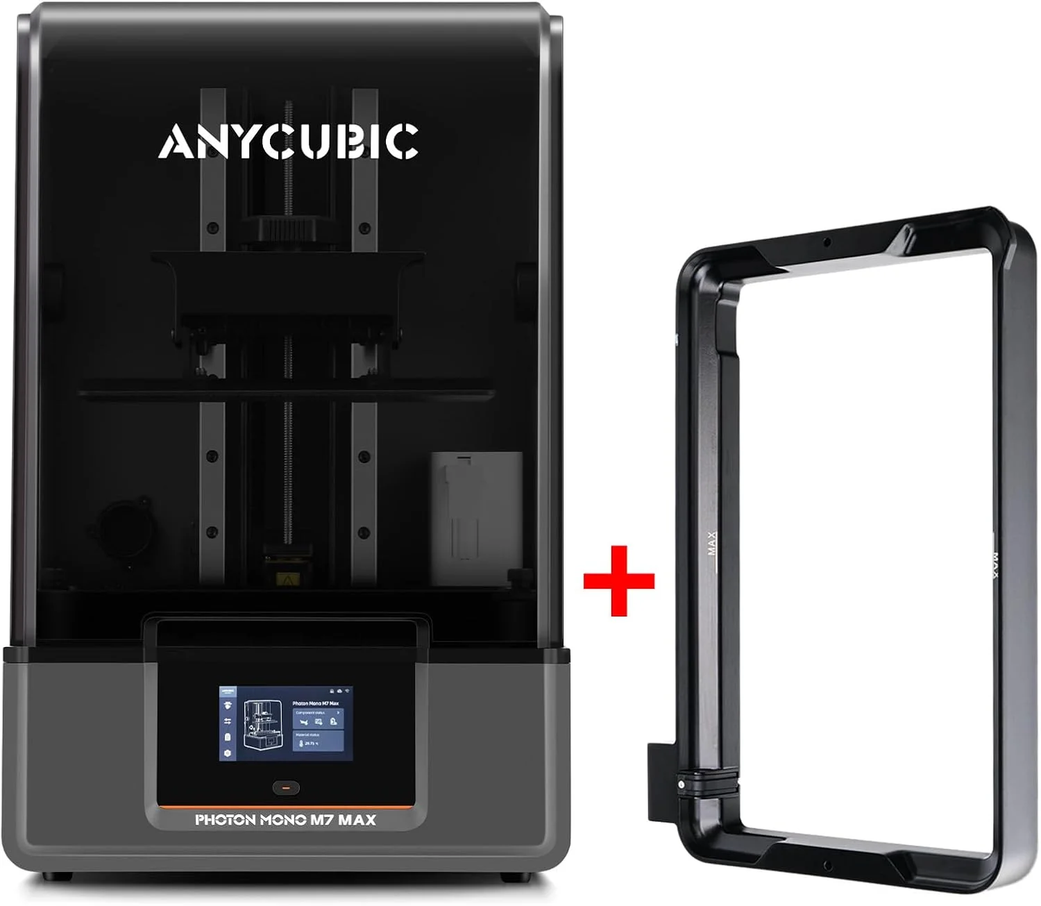 پرینتر سه بعدی رزینی ANYCUBIC فوتون مونو M7 MAX و مخزن رزین یدکی، تعویض آسان و سریع رزین