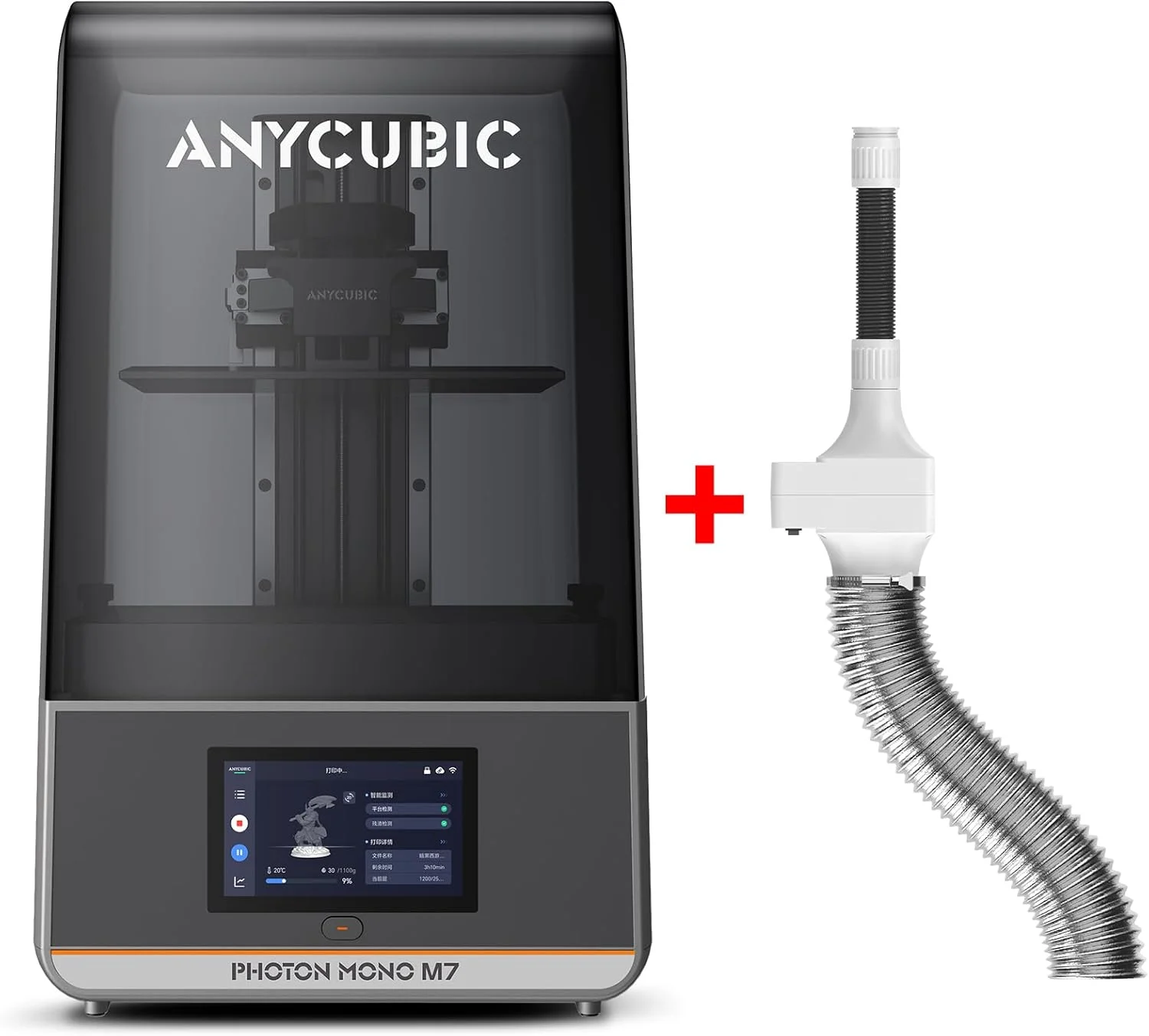 بسته های پرینتر سه بعدی رزینی ANYCUBIC Photon Mono M7 و تصفیه کننده 2.0 با Vant