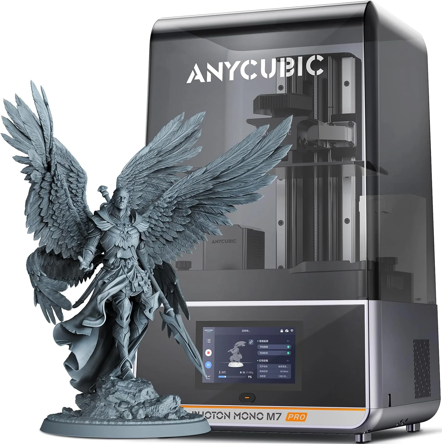 دستگاه ANYCUBIC Photon Mono M7 PRO و رزین پرینتر سه بعدی High Speed 2.0، بسته چاپ سریع رزینی