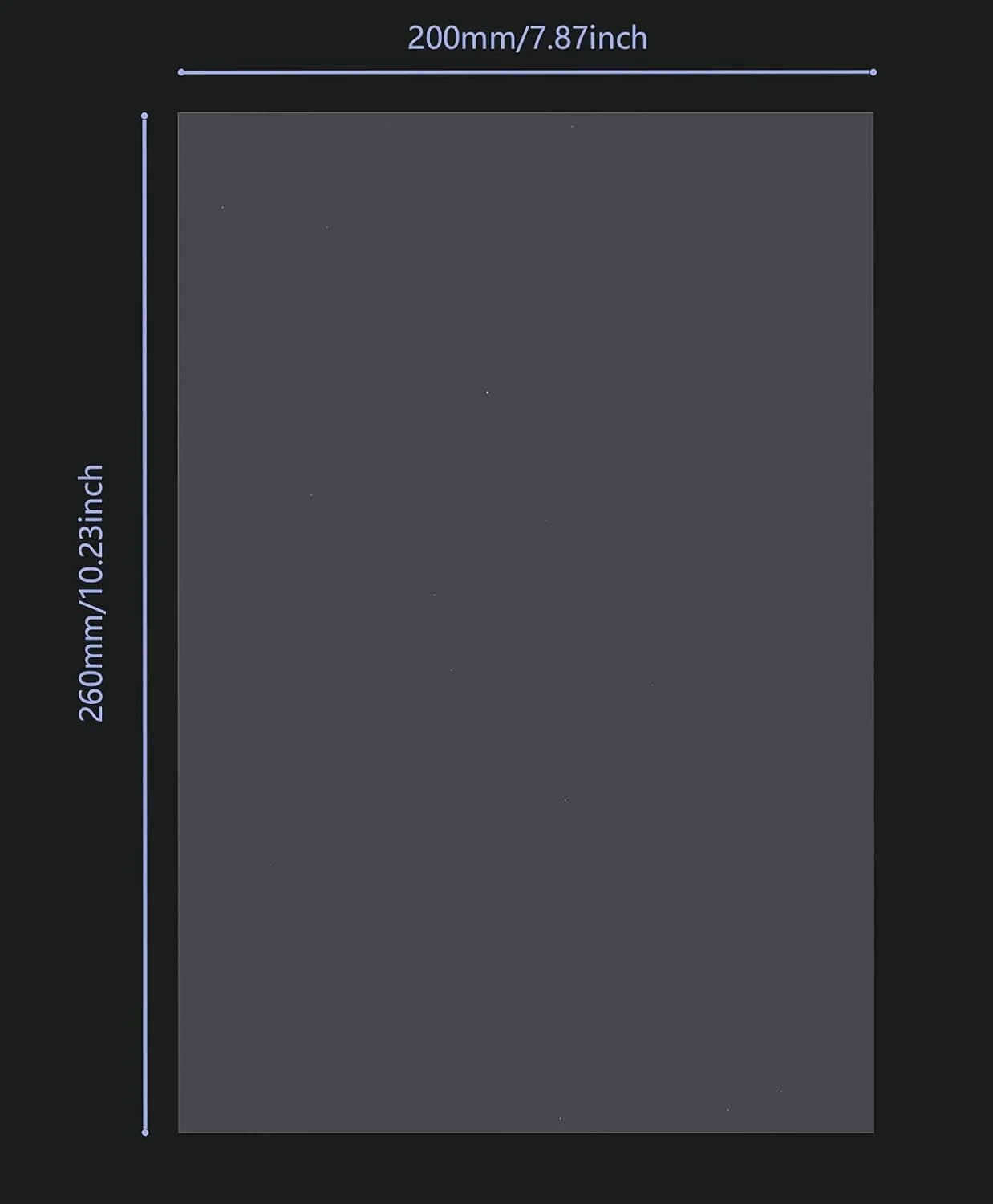 دو عدد فیلم FEP، ورق جایگزین FEP برای ANYCUBIC Photon Mono X 6K/Mono X2/ Photon M3 Plus/ELEGOO Saturn 4K/Saturn S/PHROZEN Sonic، پرینتر سه بعدی 8.9 اینچی، ورق جایگزین FEP 200 x 260 x 0.15 میلی متر