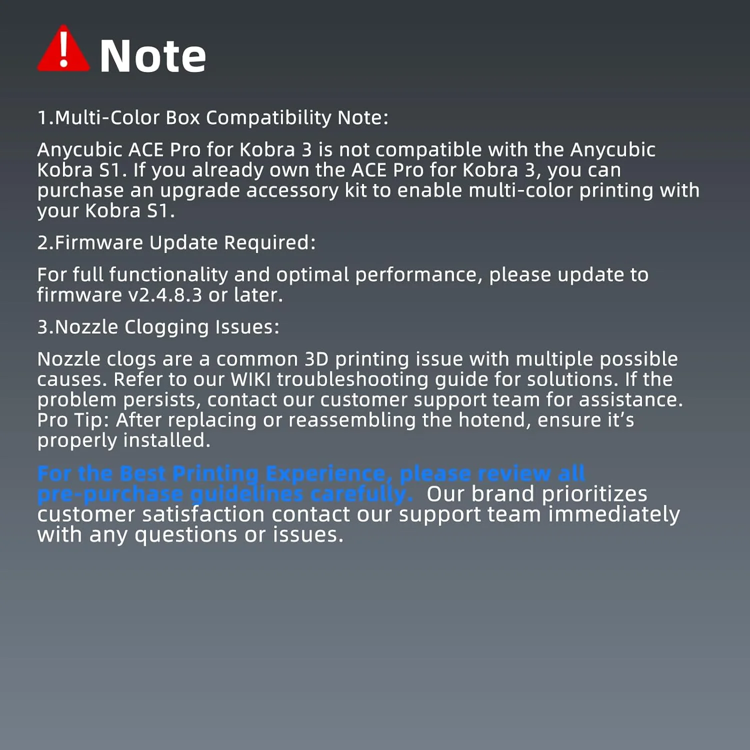 بسته ۴ کیلوگرمی PLA ابریشمی کریسمس ANYCUBIC + پرینتر سه بعدی چند رنگ Anycubic Kobra S1، سرعت بالا 600 میلیمتر بر ثانیه، فیلامنتهای ابریشمی بسته ۴ کیلوگرمی PLA ابریشمی کریسمس ANYCUBIC + پرینتر سه بعدی چند رنگ Anycubic Kobra S1، سرعت بالا 600 میلیمتر بر ثانیه، فیلامنتهای ابریشمی