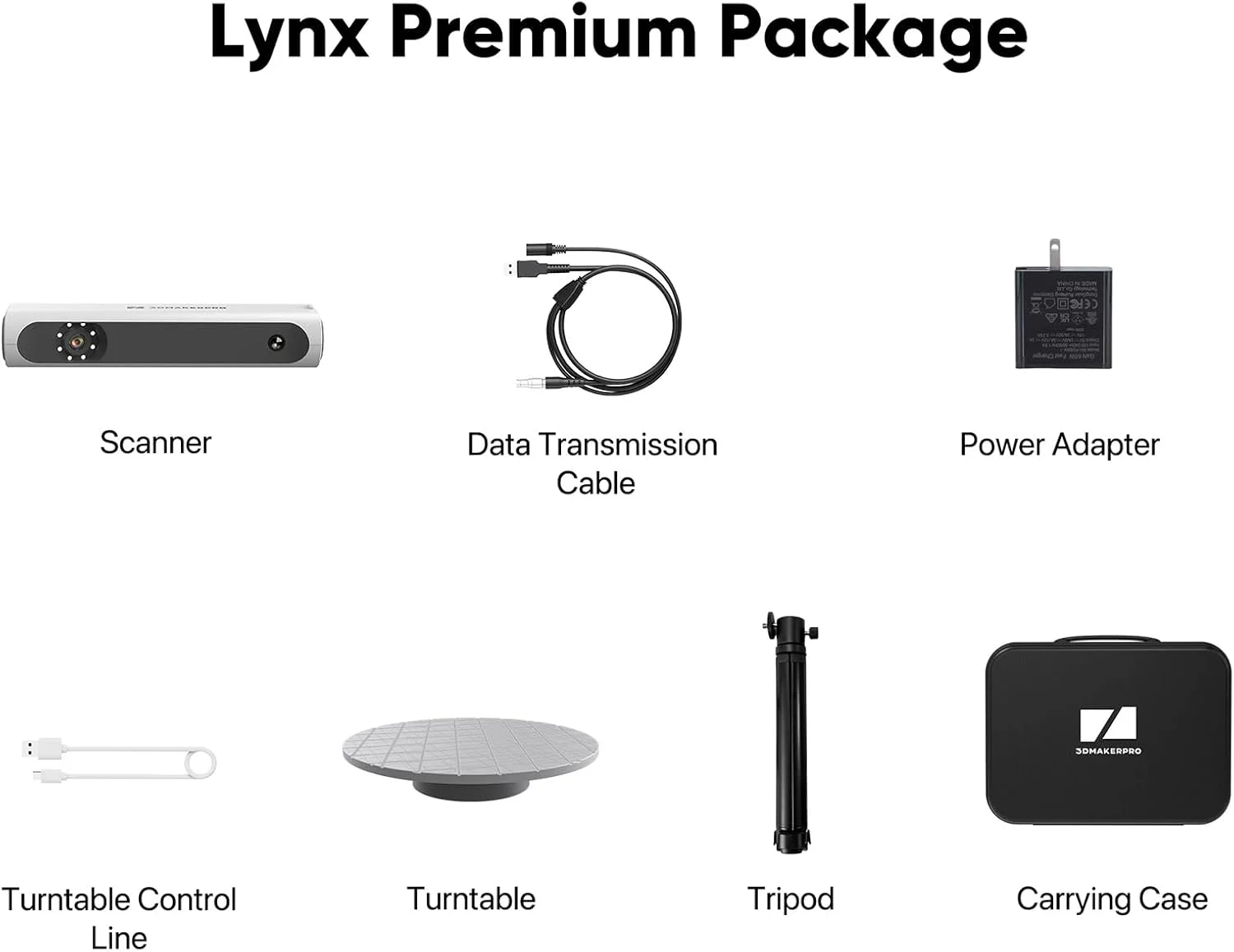 اسکنر سه بعدی دستی Lynx برای چاپ سه بعدی با دقت 0.1 میلی متر و سرعت اسکن 10 فریم در ثانیه - سرعت بالا با اسکن هوشمند در مقیاس بزرگ 400x250 میلی متر برای اسکن مدل سه بعدی اشیاء تیره