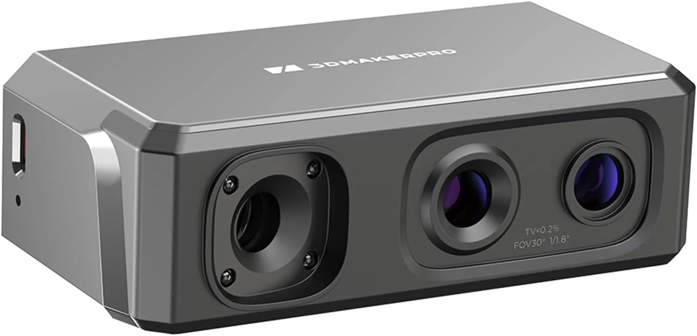 اسکنر سه بعدی Seal برای پرینتر سه بعدی با دقت 0.01 میلی متر، دوربین رنگی 24 بیتی و سرعت اسکن 10 فریم بر ثانیه - اسکنر مدل سه بعدی Shake سازگار با سیستم عامل های Android/iOS/Win10/OS