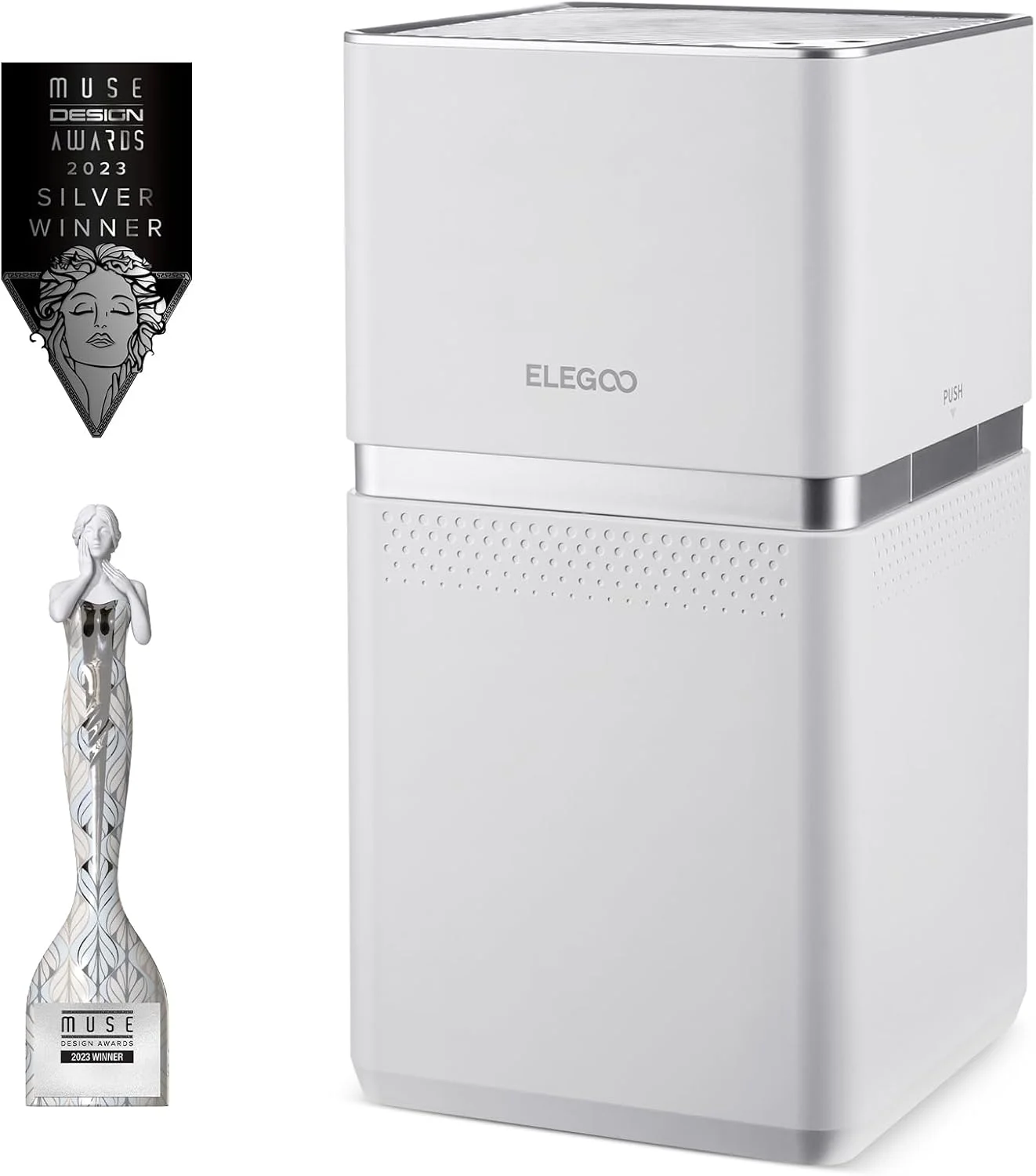 پرینتر سه بعدی رزینی ELEGOO Saturn 4 Ultra 16K و دستگاه تصفیه هوای ELEGOO Mars Mate