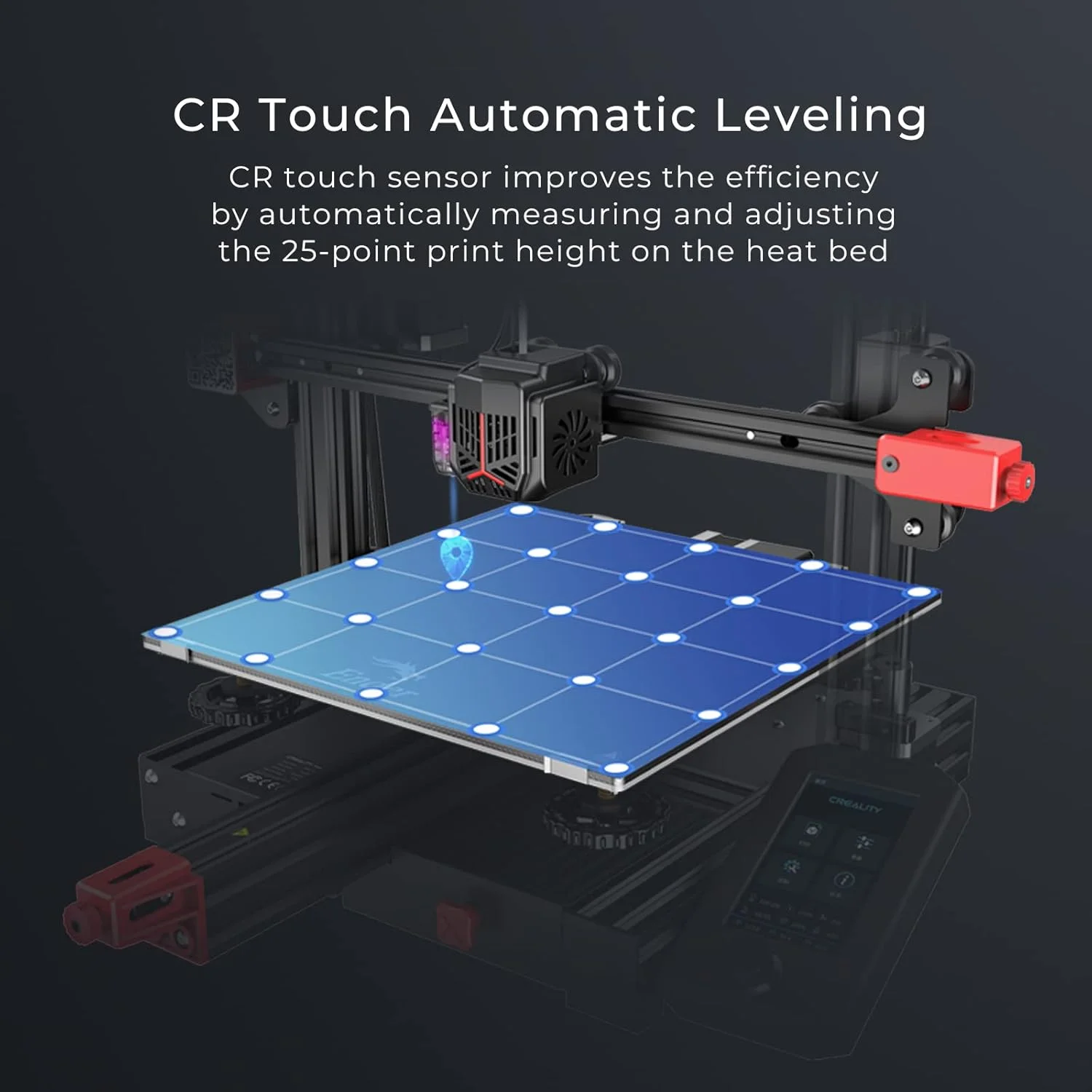 پرینتر سه بعدی کرالیتی Ender 3 Max Neo، بسته نرم افزاری تخت تراز اتوماتیک CR Touch به همراه فیلامنت PLA کرالیتی 1.75mm مشکی و سفید پرینتر سه بعدی کرالیتی Ender 3 Max Neo، بسته نرم افزاری تخت تراز اتوماتیک CR Touch به همراه فیلامنت PLA کرالیتی 1.75mm مشکی و سفید