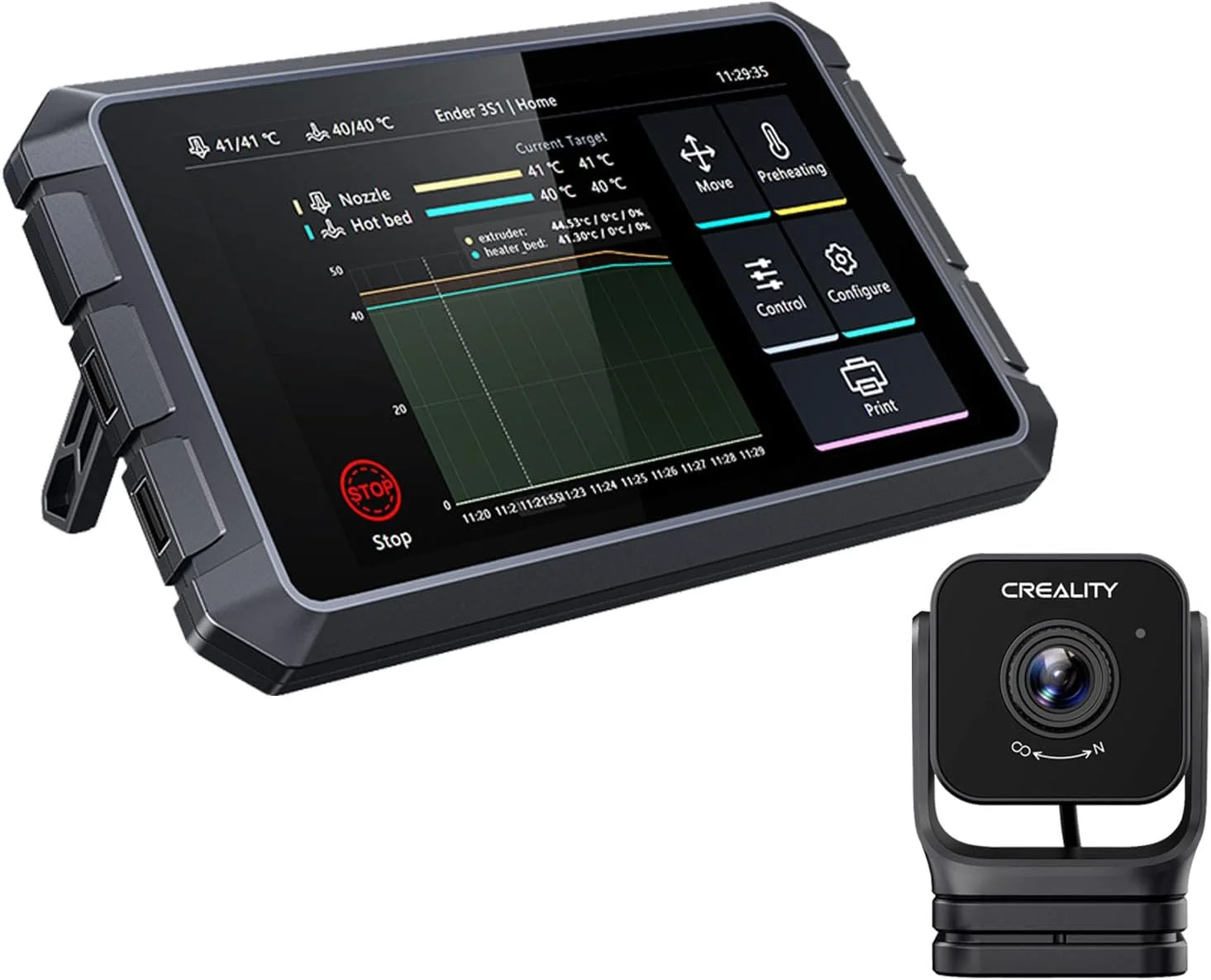 صفحه لمسی 7 اینچی Creality Sonic Pad به همراه دوربین Creality Nebula برای Sonic Pad