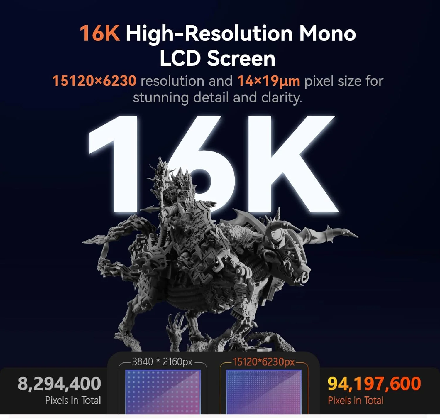 پرینتر سه بعدی رزینی Creality Halot-X1 Combo، ال سی دی مونو 10.1 اینچی 16K، 14×19 میکرومتر، چاپ با سرعت بالا 170 میلی‌متر بر ساعت، مدیریت هوشمند رزین، اسمبل شده کامل و تراز خودکار، اندازه چاپ بزرگ 8.33*4.66*7.87 اینچ