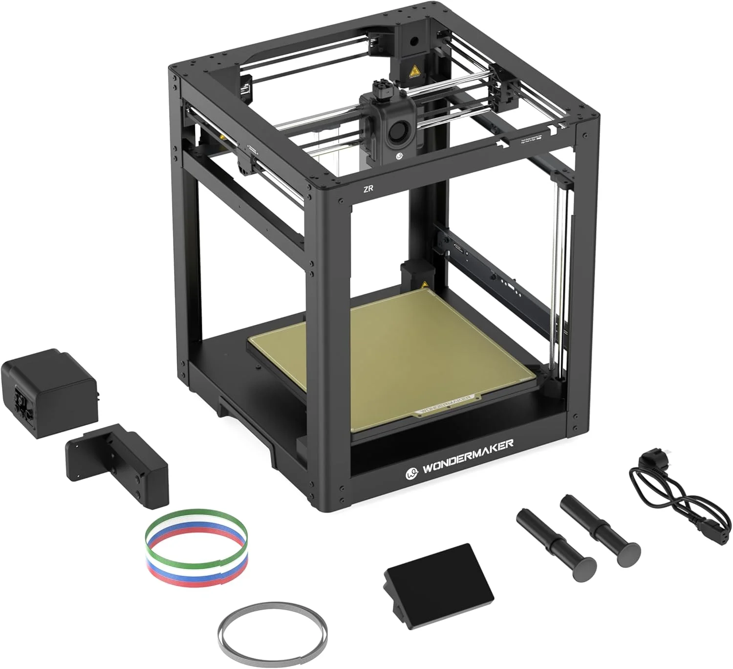 پرینتر سه بعدی WonderMaker ZR با قابلیت چاپ چند رنگ/متریال (تا 4 رنگ) به همراه کیت محفظه
