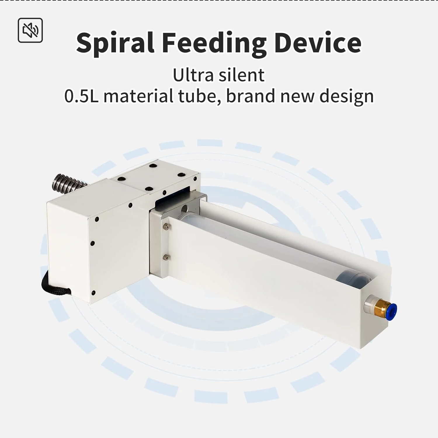 پرینتر سه بعدی TRONXY Moore 2Pro Clay، ابعاد ساخت 254x254x259 میلیمتر با سیستم تغذیه و پاتِر برقی، پرینت سه بعدی سرامیک