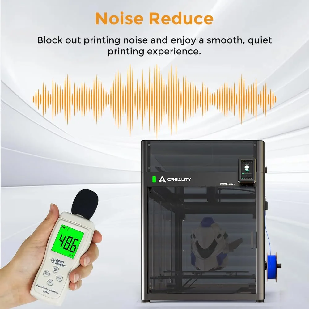 محفظه رسمی Creality Ender 5 Max، پوشش دمای ثابت، کاهش صدا، ضد گرد و غبار، محفظه محافظ PC برای پرینتر سه بعدی Ender 5 Max محفظه رسمی Creality Ender 5 Max، پوشش دمای ثابت، کاهش صدا، ضد گرد و غبار، محفظه محافظ PC برای پرینتر سه بعدی Ender 5 Max