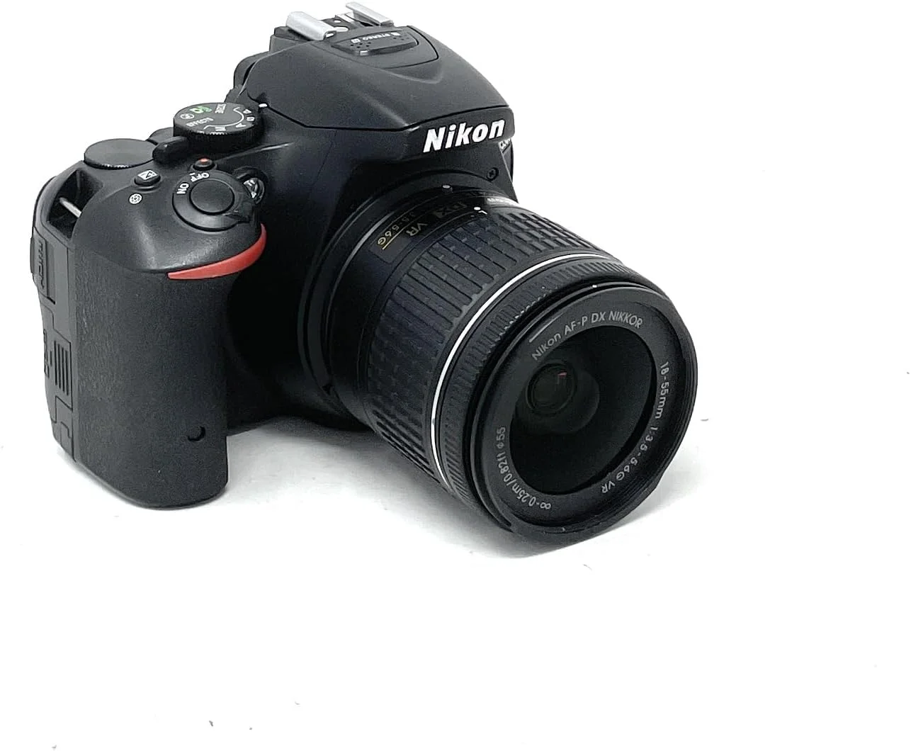 دوربین دیجیتال SLR نیکون D5500 - مشکی (24.2 مگاپیکسل، کیت لنز AF-P 18-55mm VR) صفحه نمایش 3 اینچی LCD - نسخه بین المللی