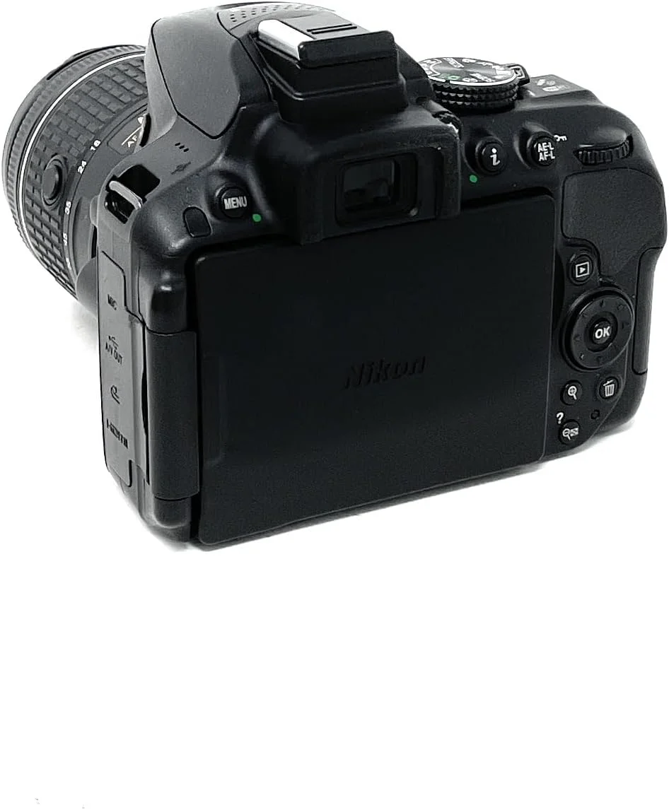دوربین دیجیتال SLR نیکون D5300 - مشکی (24.2 مگاپیکسل، کیت لنز AF-P 18-55mm VR) صفحه نمایش LCD 3 اینچی - نسخه بین المللی