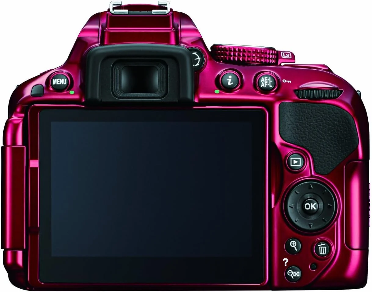 دوربین دیجیتال SLR نیکون مدل D5300 با حسگر CMOS 24.2 مگاپیکسل، دارای Wi-Fi و GPS داخلی (فقط بدنه) (خاکستری)