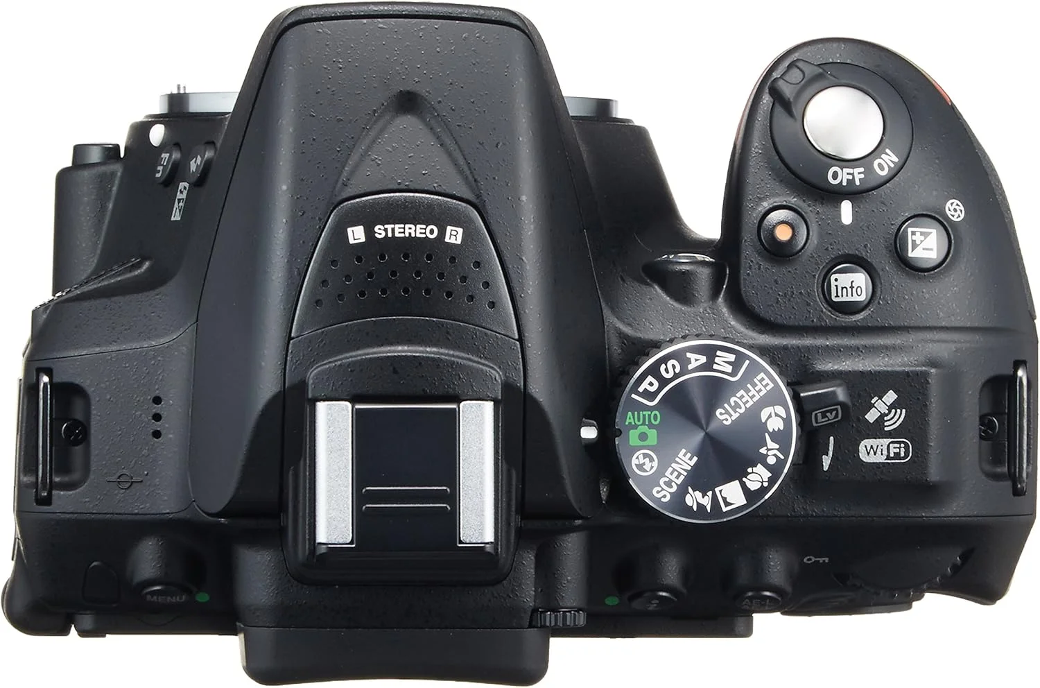 دوربین دیجیتال SLR نیکون D5300 با حسگر CMOS 24.2 مگاپیکسل، Wi-Fi و GPS داخلی (فقط بدنه) - نسخه بین المللی دوربین دیجیتال SLR نیکون D5300 با حسگر CMOS 24.2 مگاپیکسل، Wi-Fi و GPS داخلی (فقط بدنه) - نسخه بین المللی