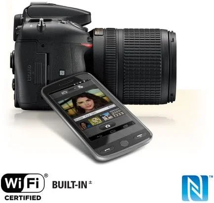 دوربین دیجیتال SLR نیکون D7200 با حسگر 24.2 مگاپیکسل DX-Format به همراه Wi-Fi و NFC (مشکی)(بازسازی شده)