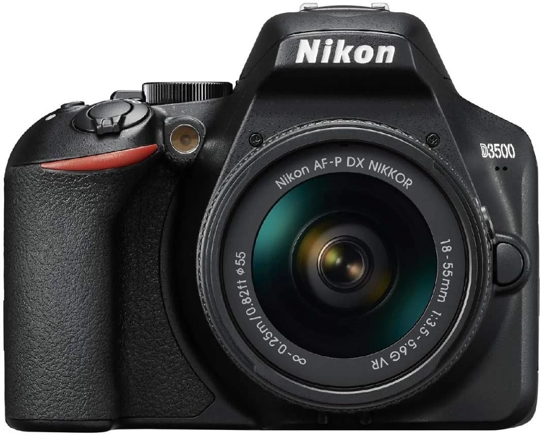 کیت دوربین DSLR نیکون D3500 با فرمت DX به همراه دو لنز AF-P DX NIKKOR 18-55mm f/3.5-5.6G VR و AF-P DX NIKKOR 70-300mm f/4.5-6.3G ED، مشکی