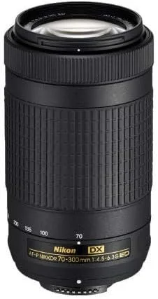 کیت دوربین DSLR نیکون D3500 با فرمت DX به همراه دو لنز AF-P DX NIKKOR 18-55mm f/3.5-5.6G VR و AF-P DX NIKKOR 70-300mm f/4.5-6.3G ED، مشکی