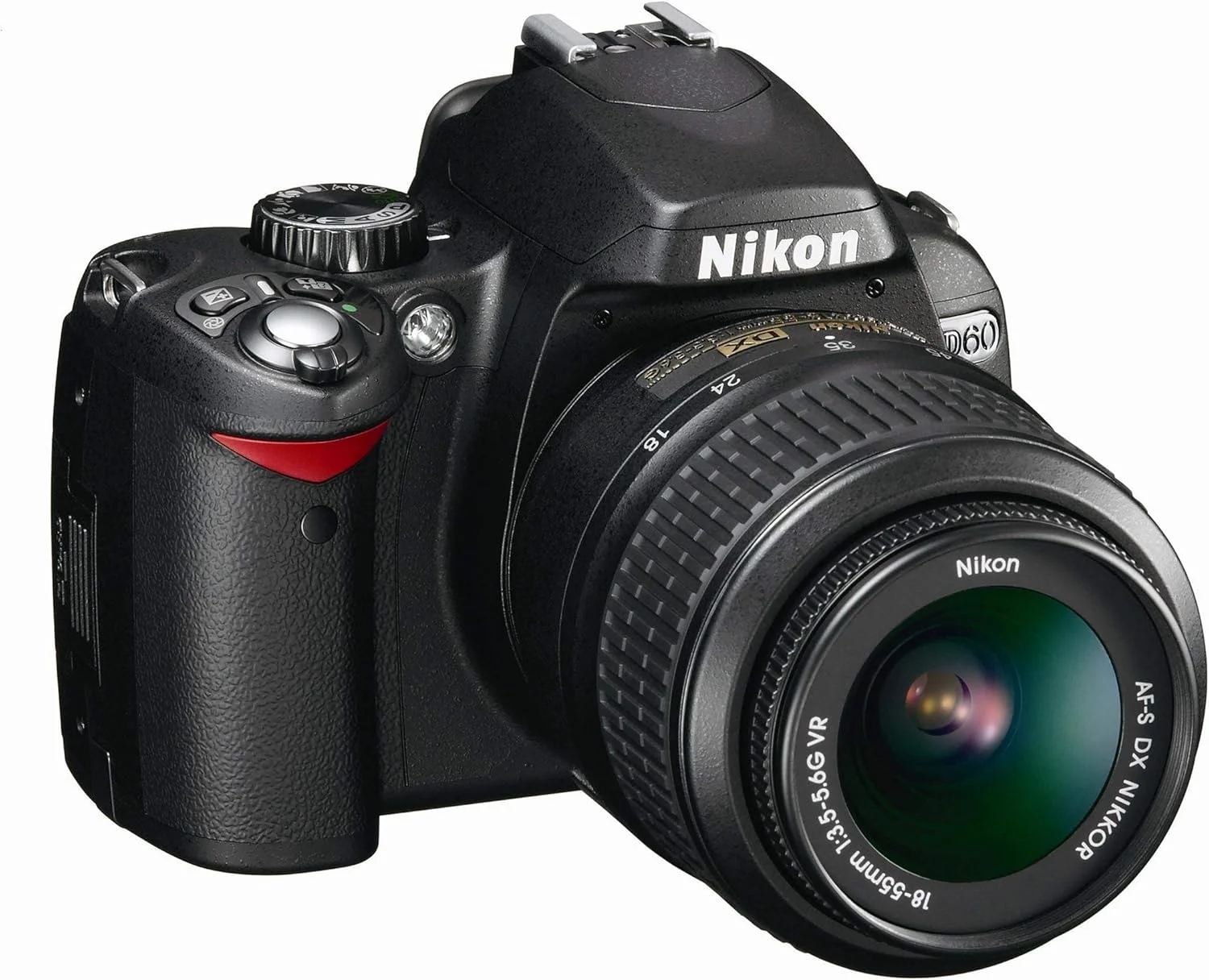 دوربین دیجیتال نیکون D60 DSLR (فقط بدنه) (مدل قدیمی) (بازسازی شده)