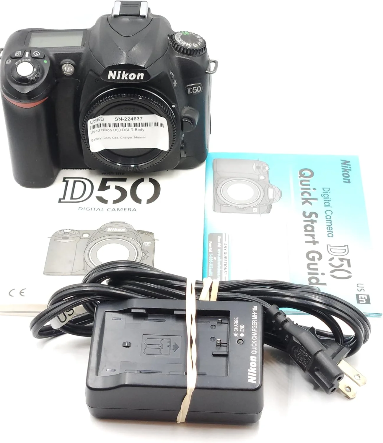 دوربین دیجیتال SLR نیکون D50 (فقط بدنه) (مدل قدیمی)