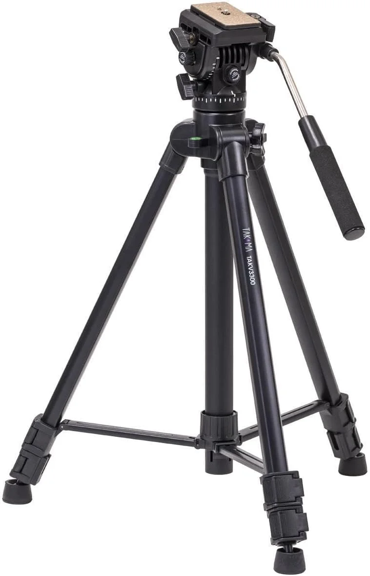 دوربین DSLR نیکون D7500 با لنز AF-S DX NIKKOR 18-140mm f/3.5-5.6G ED VR، به همراه سه پایه آلومینیومی فیلمبرداری Takama با هد سیال