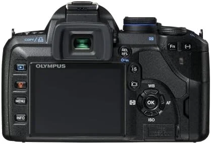 دوربین دیجیتال SLR مدل OM SYSTEM OLYMPUS Evolt E520 با حسگر 10 مگاپیکسل و لرزشگیر تصویر (فقط بدنه)