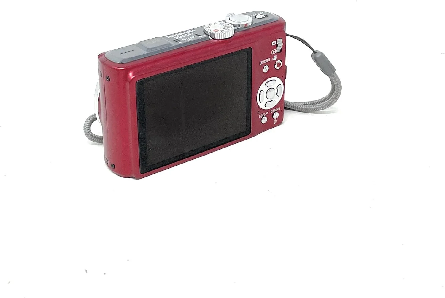 دوربین دیجیتال پاناسونیک Lumix DMC-ZS7 با حسگر 12.1 مگاپیکسل، زوم اپتیکال 12 برابر و LCD سه اینچی (قرمز)