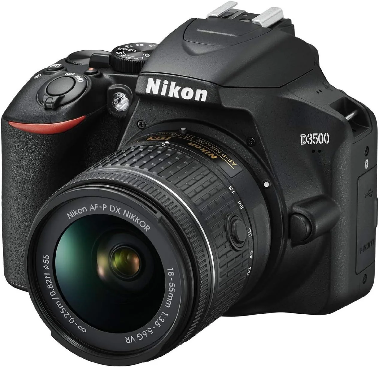 نیکون D3500 همراه با لنز AF-P DX NIKKOR 18-55mm f/3.5-5.6G VR مشکی