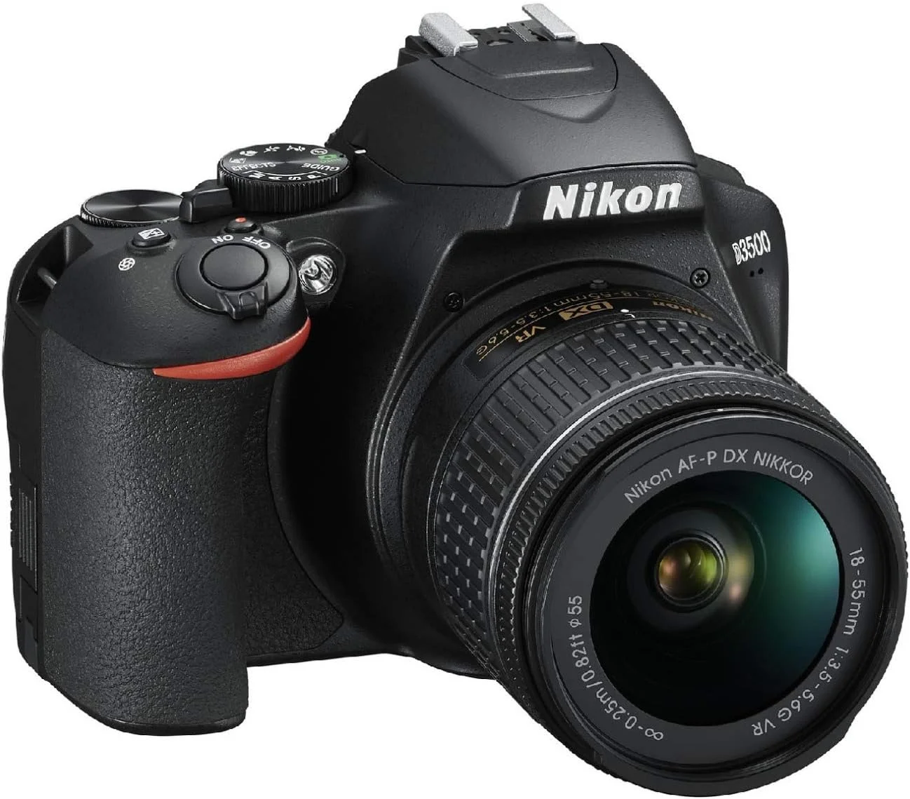 نیکون D3500 همراه با لنز AF-P DX NIKKOR 18-55mm f/3.5-5.6G VR مشکی