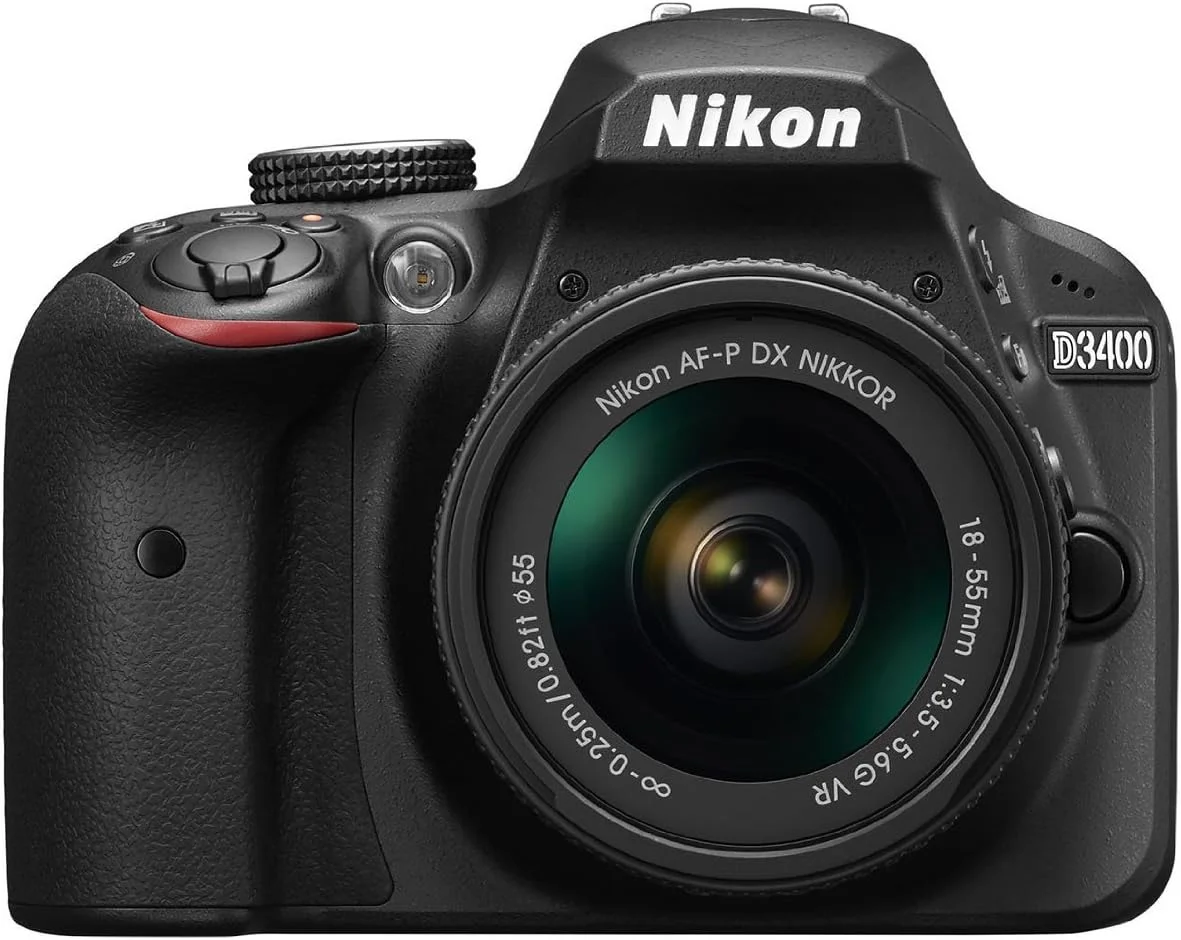 دوربین نیکون D3400 به همراه لنز AF-P DX NIKKOR 18-55mm f/3.5-5.6G VR (مشکی)