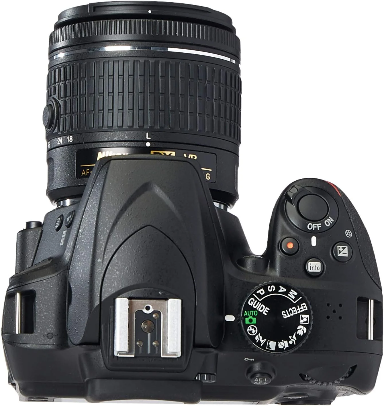 دوربین دیجیتال SLR نیکون D3400 به همراه لنز زوم 55-18 میلی‌متری VR DX AF-P (مشکی) - (بازسازی شده)