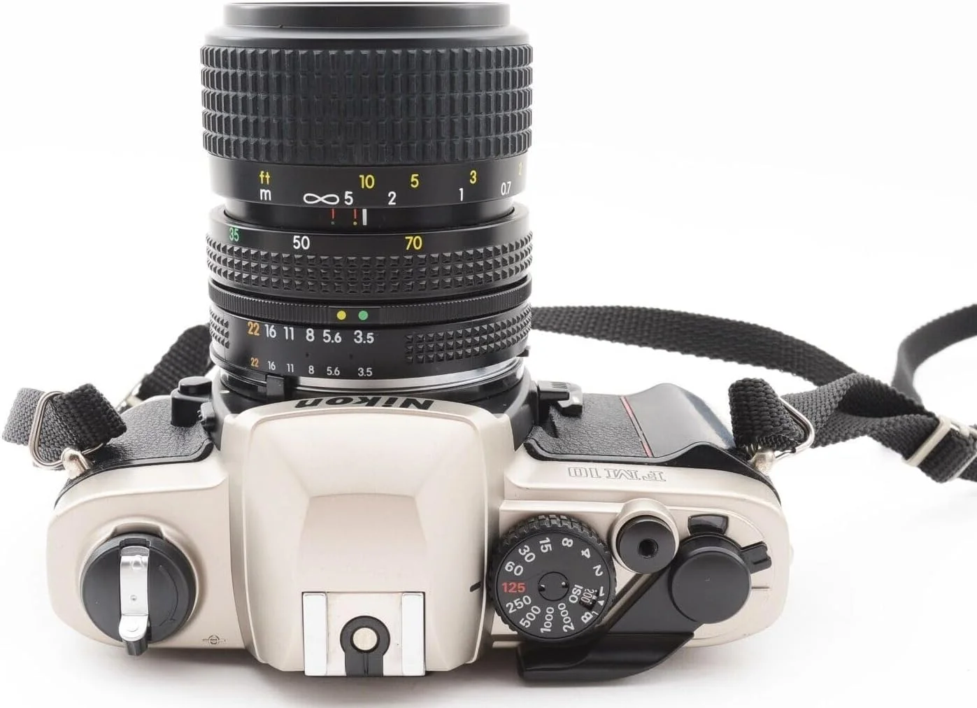 دوربین SLR نیکون FM-10 با لنز زوم 35-70 میلی‌متری f/3.5-4.8 (بازسازی شده)