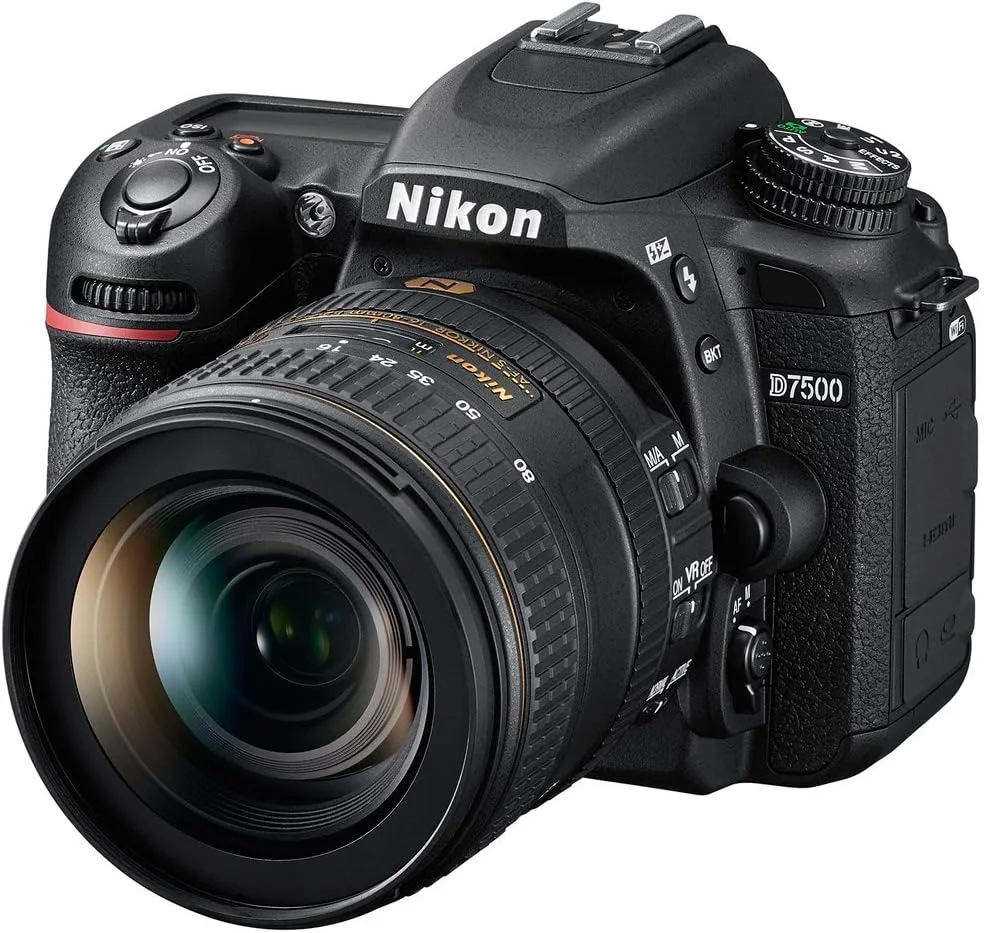 دوربین DSLR نیکون D7500 با سنسور 20.9 مگاپیکسل به همراه لنز AF-S DX NIKKOR 16-80mm f/2.8-4E ED VR، رنگ مشکی