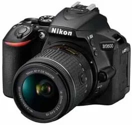 دوربین دیجیتال نیکون D5600 DSLR با لنز 18-55mm f/3.5-5.6G VR و 70-300mm f/4.5-6.3G ED