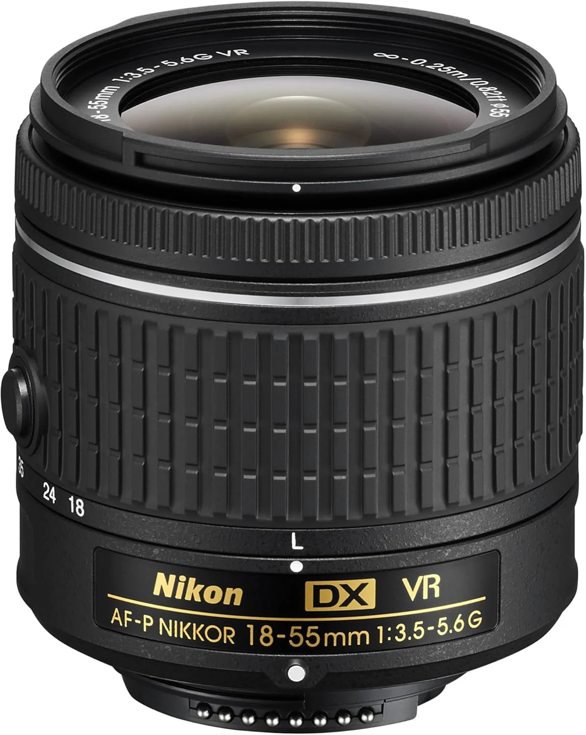 لنز نیکون 18-55mm f/3.5-5.6G VR AF-P DX Zoom-Nikkor - (بازسازی شده)
