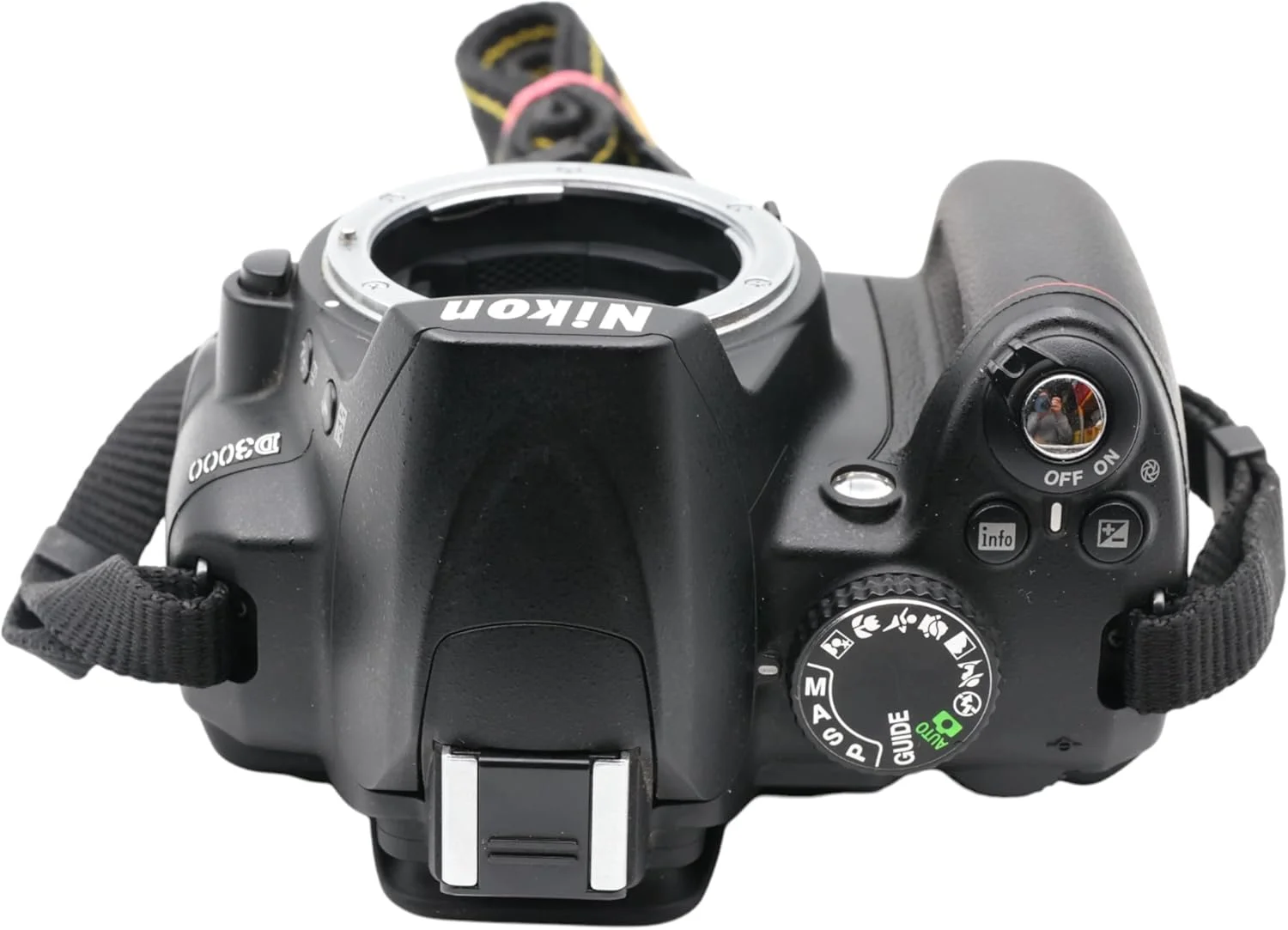 فقط بدنه دوربین دیجیتال SLR نیکون D3000 با حسگر 10.2 مگاپیکسل (بازسازی شده)