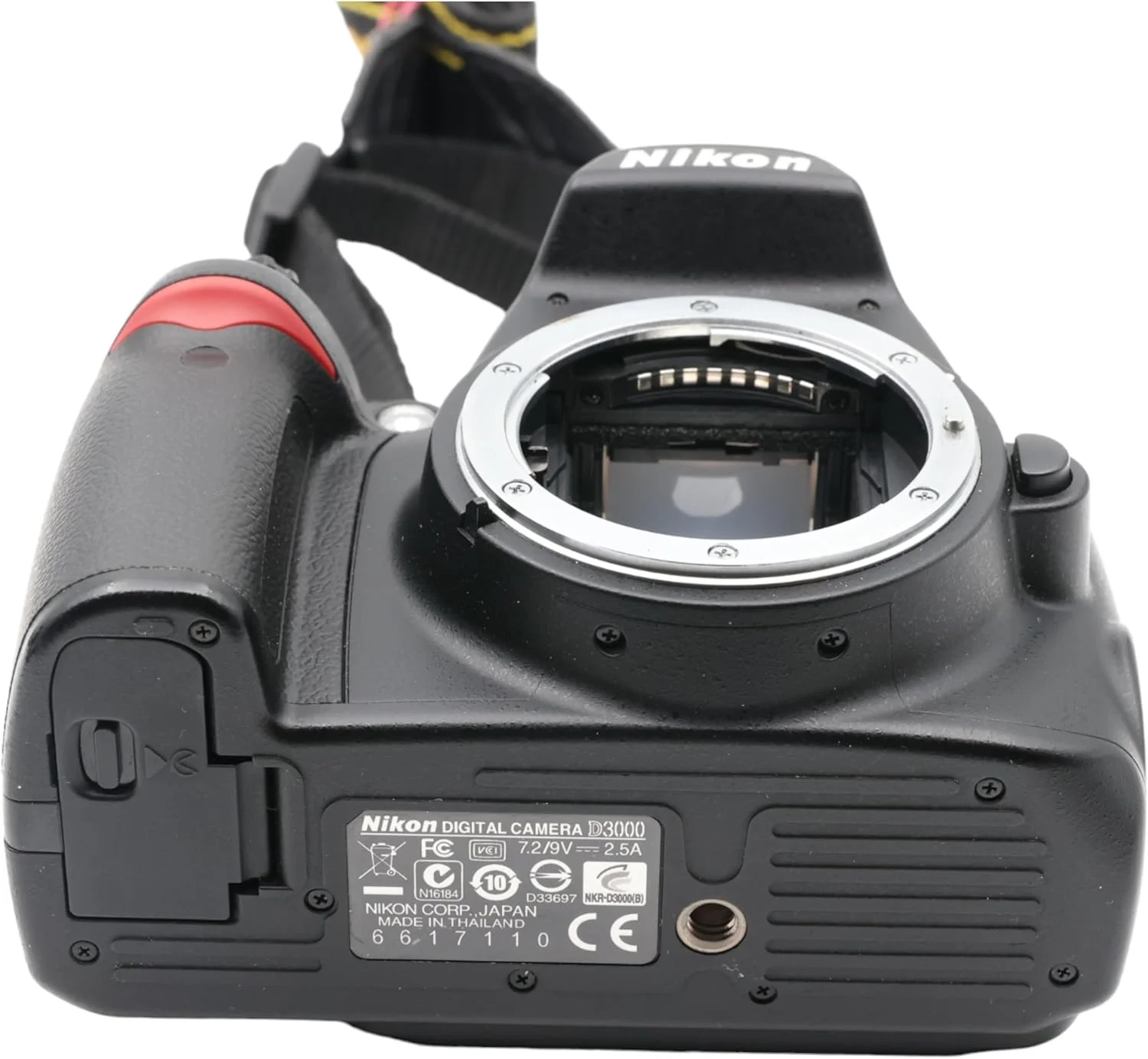 فقط بدنه دوربین دیجیتال SLR نیکون D3000 با حسگر 10.2 مگاپیکسل (بازسازی شده)