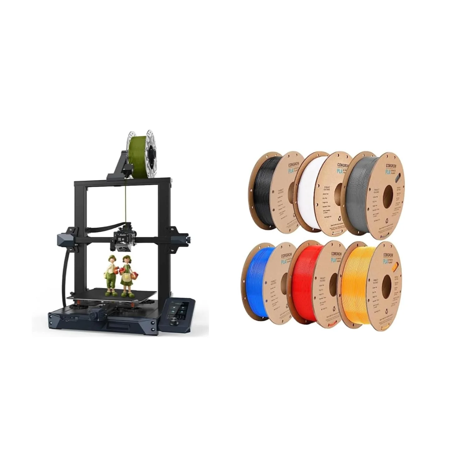 پرینتر سه بعدی رسمی Creality Ender 3 S1 با اکسترودر Direct Drive و 6 کیلوگرم فیلامنت PLA