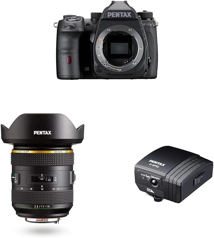 Pentax K-3 MKIII Monochrome با DA 11-18MM و O-GPS2