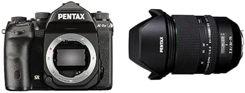 فقط بدنه مشکی دوربین Pentax K-1 MKII به همراه لنز HD Pentax-D FA 24-70mm F2.8 ED