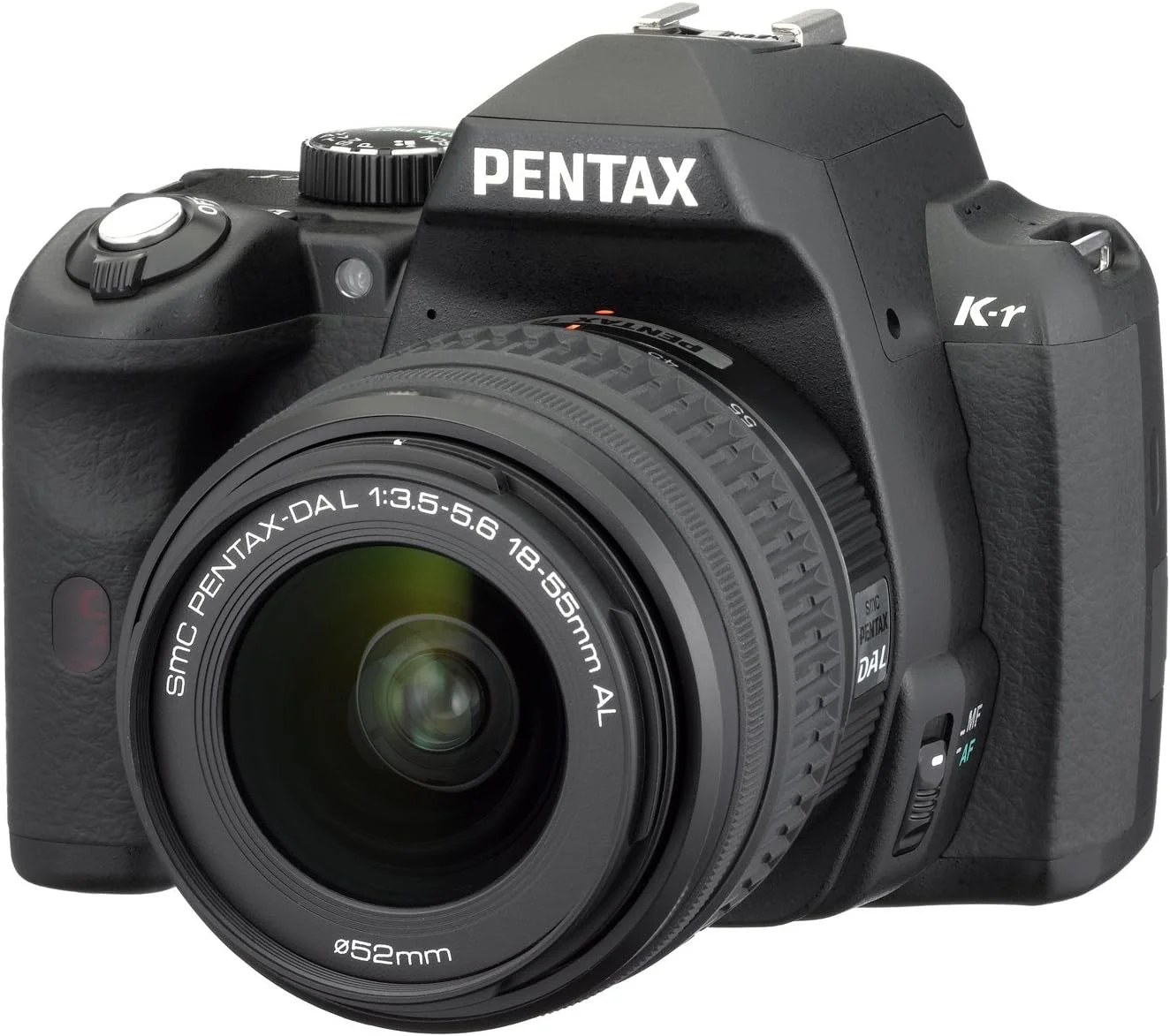 Pentax K-r 12.4 MP Digital SLR Camera with 3.0-Inch LCD and 18-55mm f/3.5-5.6 Lens (Black)