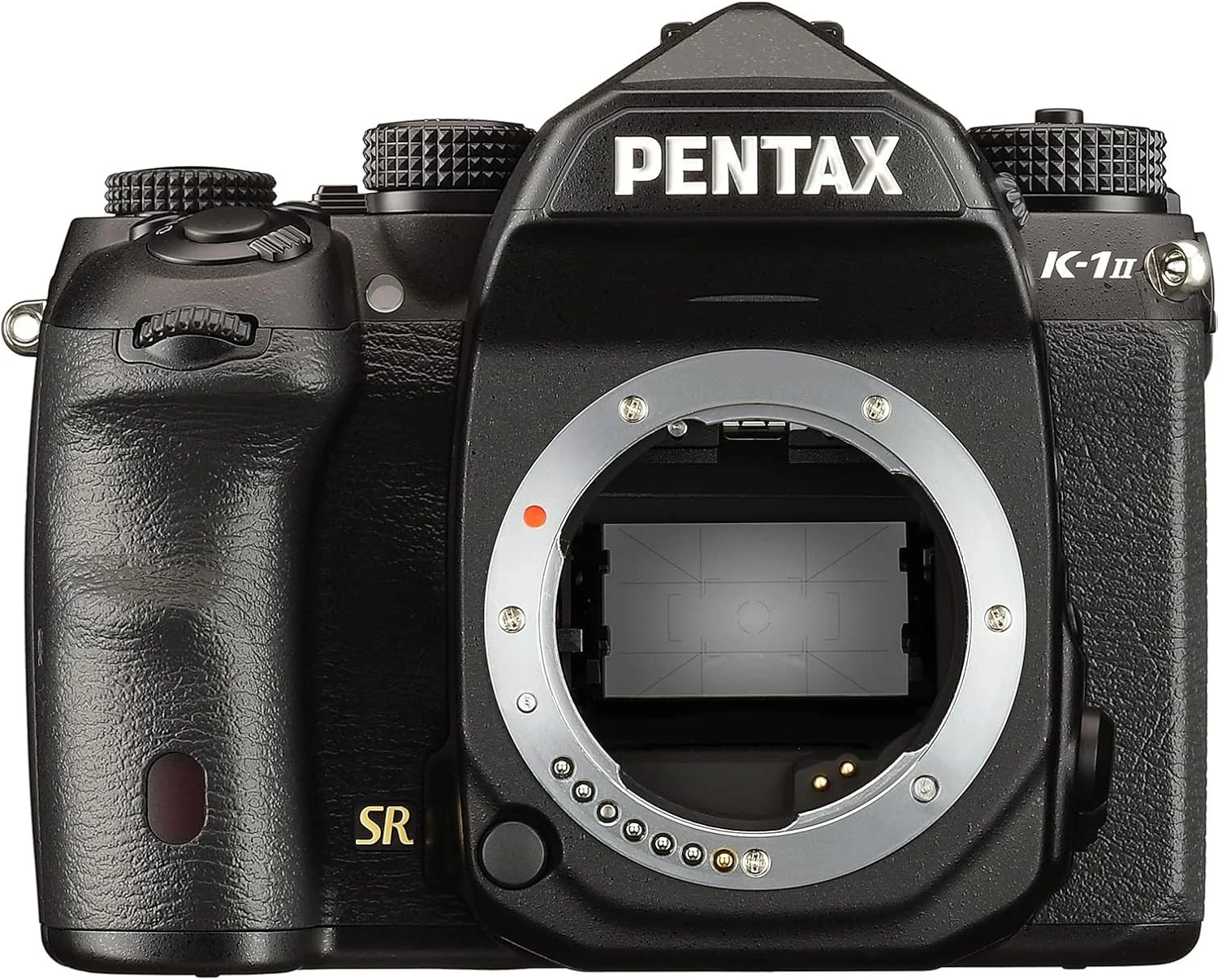 دوربین DSLR فول فریم Pentax K-1 Mark II با لنز 28-105 میلی‌متری - عکاسی با رزولوشن بالا و عملکرد عالی در نور کم، به همراه گریپ دوربین، کارت حافظه، نرم‌افزار ویرایش و کیف دوربین (5 قطعه)
