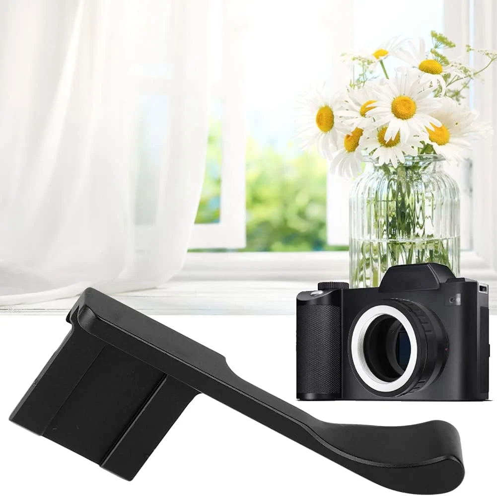 گریپ انگشتی، گریپ انگشتی کفشک گرم آلیاژ آلومینیوم برای دوربین بدون آینه X 100F، X A5، X A3، X pro2 (مشکی)