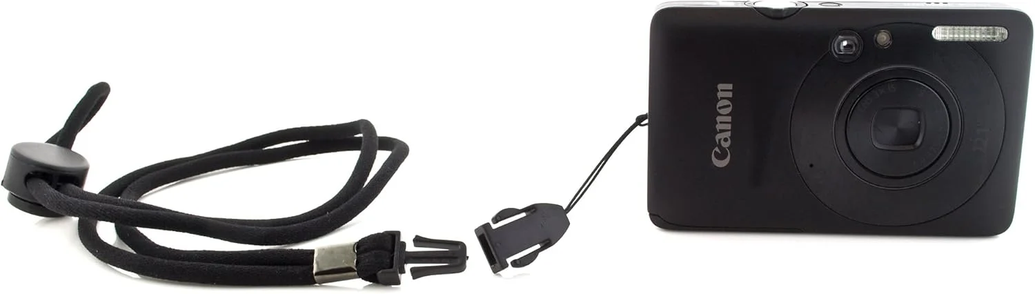 مجموعه لوازم جانبی مورد نیاز برای دوربین دیجیتال کانن PowerShot SX700 HS - شامل: باتری جایگزین با ظرفیت بالا NB-6L + کیف محافظ متوسط با روکش سخت و لایه داخلی نرم + بند گردنی