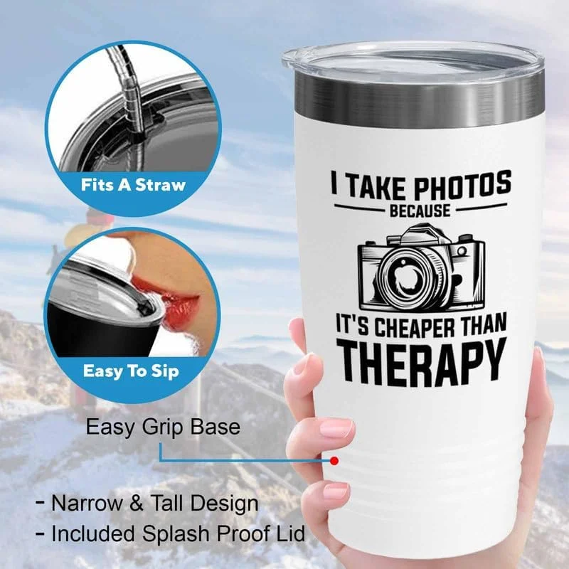 ماگ سفری وایکینگ سفید با طرح عکاس - من عکس می گیرم - فیلمبردار، عکاسی، تصاویر، فتوژورنالیست ماگ سفری وایکینگ سفید با طرح عکاس - من عکس می گیرم - فیلمبردار، عکاسی، تصاویر، فتوژورنالیست