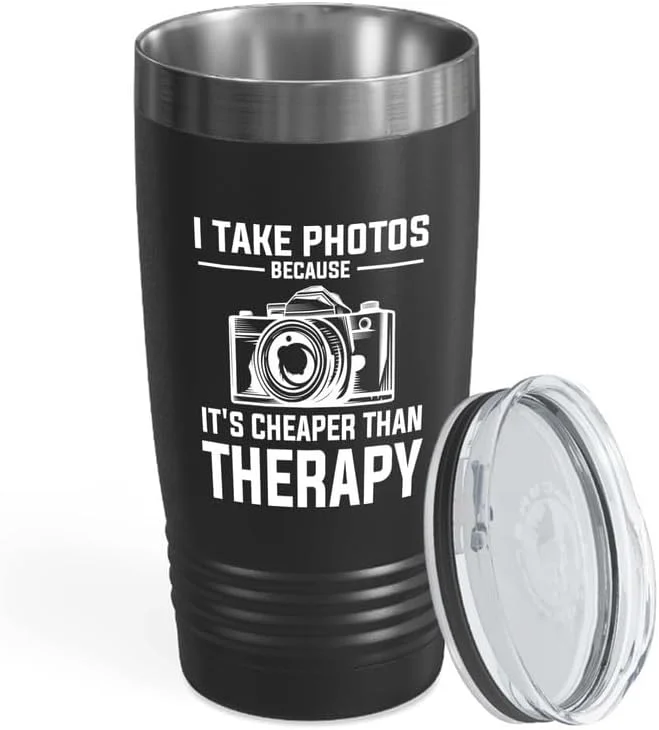 ماگ سفری وایکینگ مشکی نسخه عکاس - من عکس می گیرم - فیلمبردار عکاسی روزنامه نگار